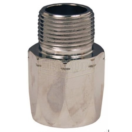 Dixon Permanent Coupling, 3/4 in Nominal, MNPT, Brass, Domestic H5754